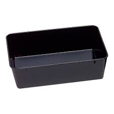 WACA Fleischbehälter schwarz 34x25x10cmh